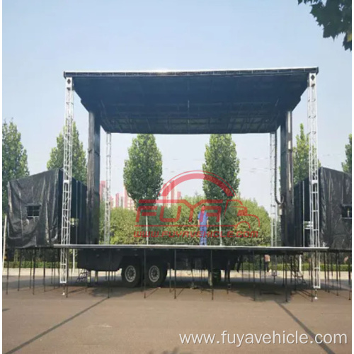 12m Mobile12m Mobile hydraulic Wingspan Stage Trailer